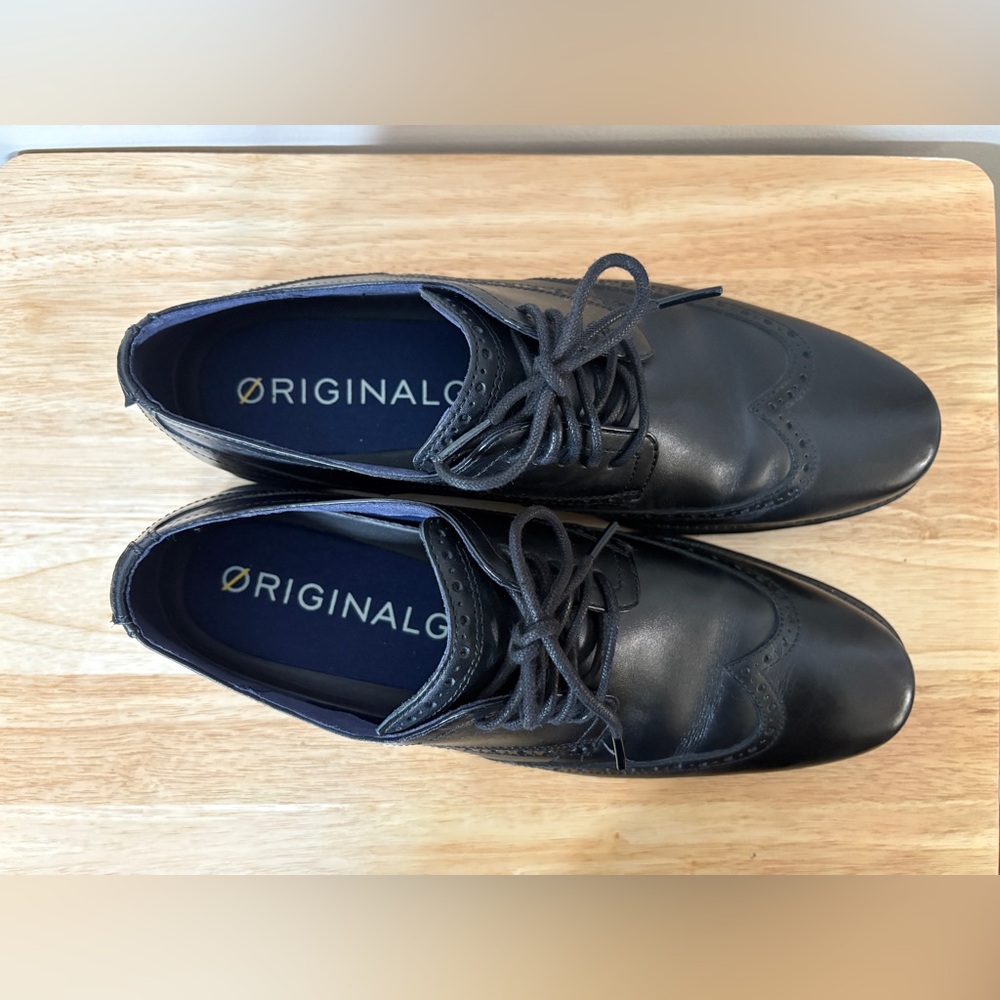 Cole Haan Men's 13M OriginalGrand Wingtip Oxford Black Style C27984 - Picture 11 of 12